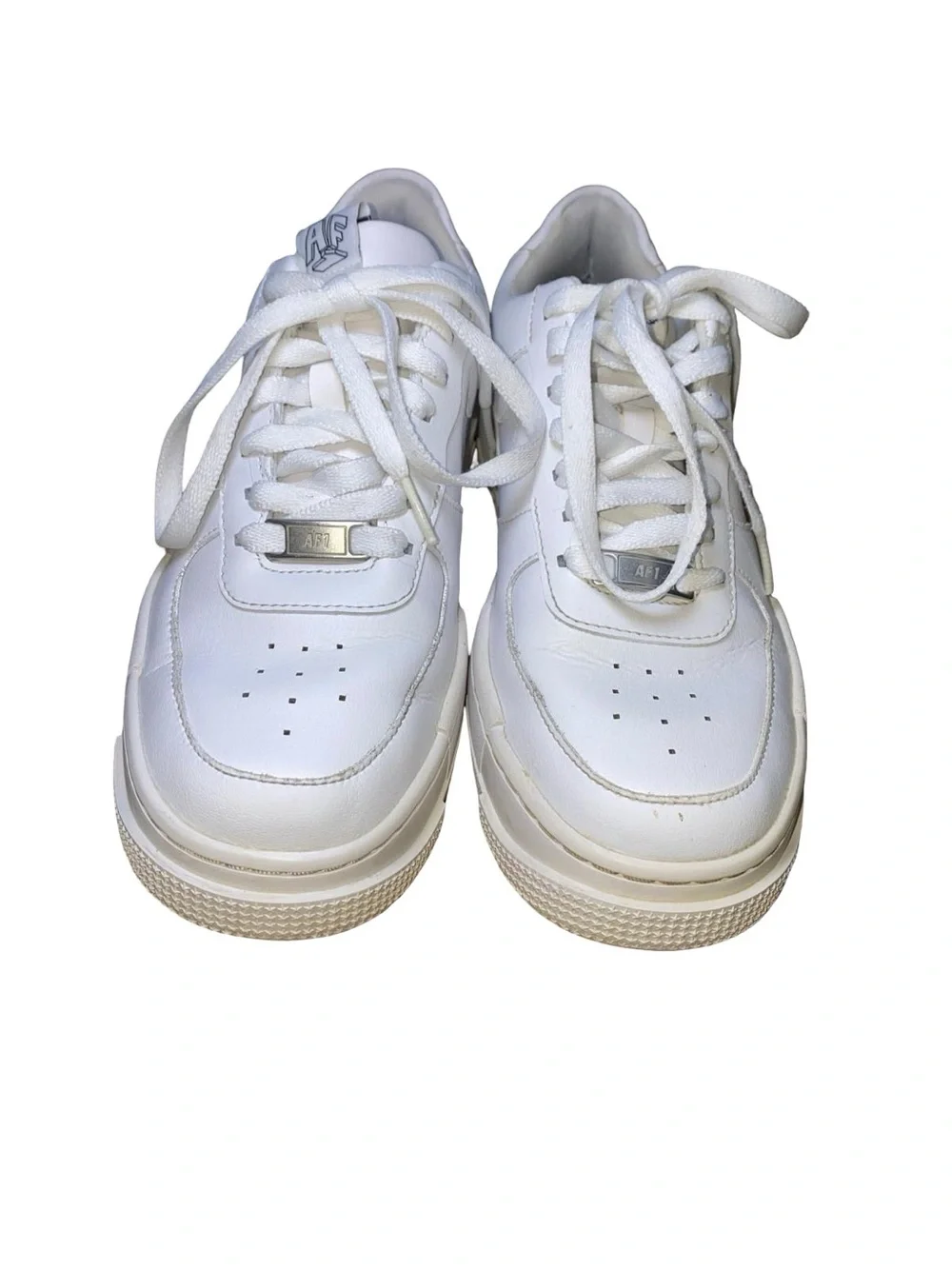Nike Air Force 1 Low Pixel Triple White Women's Size 8 (CK6649-100)